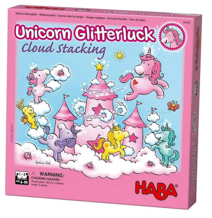 Unicorn Glitterluck - A Cloud Stacking Game - Safari Ltd®