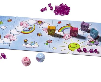 Unicorn Glitterluck Cloud Crystal Board Game - Safari Ltd®