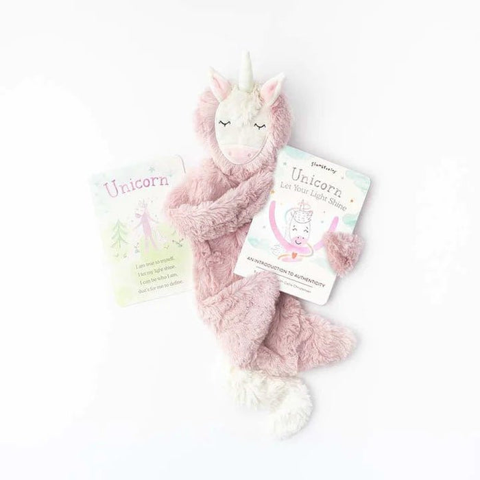 Unicorn Snuggler, Board Book, and Affirmation Card - Safari Ltd®