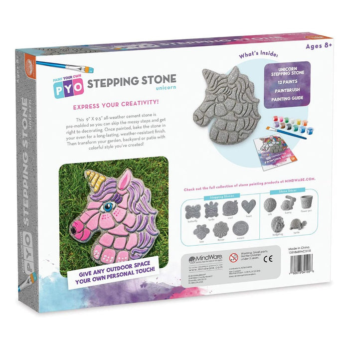 MindWare Paint Your Own Stepping Stone Unicorn