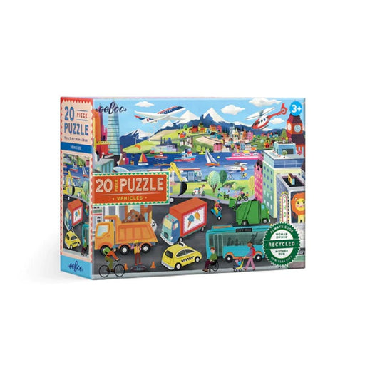 Vehicles 20 Piece Puzzle - Safari Ltd®