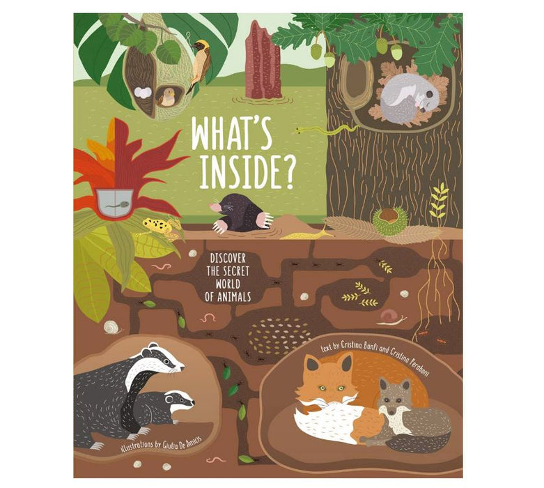 What's Inside: Discover the Secret World of Animals Book - Safari Ltd®