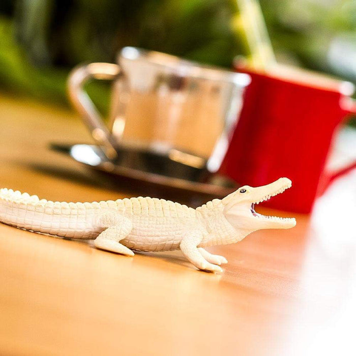 White Alligator Toy | Wildlife Animal Toys | Safari Ltd.
