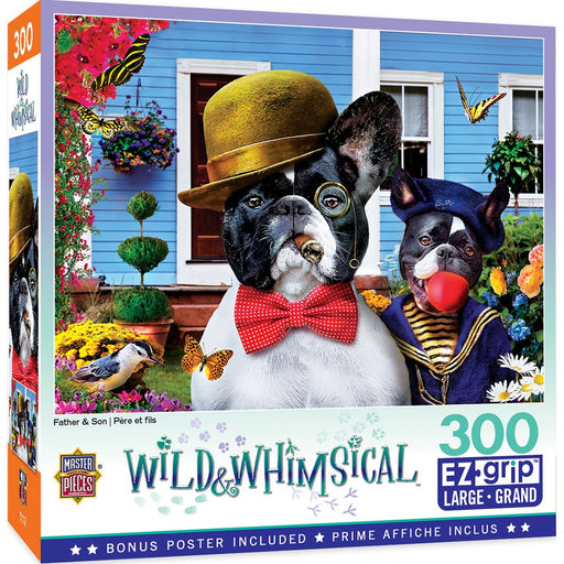 Wild & Whimsical - Father & Son 300 pc EzGrip Puzzle - Safari Ltd®