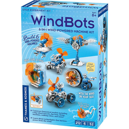 WindBots - 6-in-1 Wind-Powered Machine Kit - Safari Ltd®