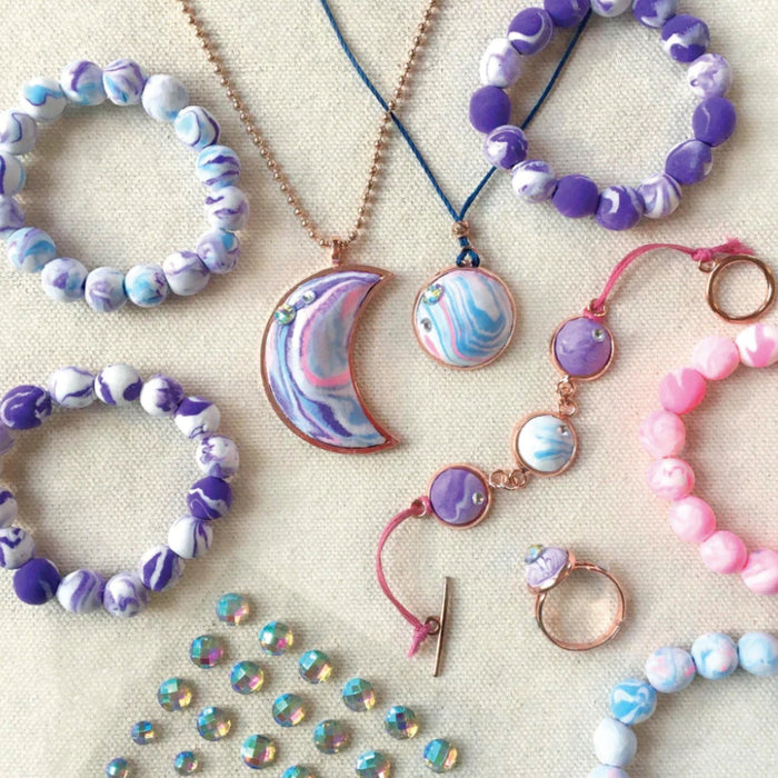 Wish*Craft Marbled Moon Jewelry - Safari Ltd®