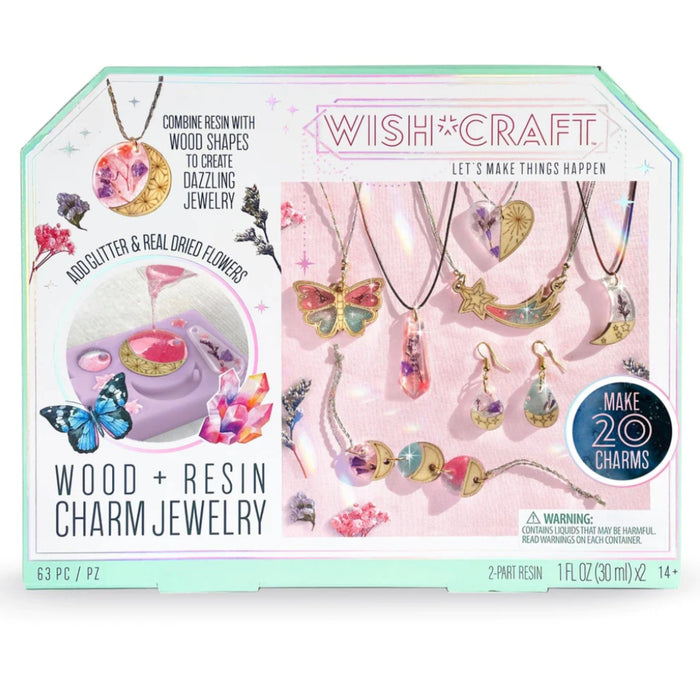 Wish*Craft Wood + Resin Charm Jewelry - Safari Ltd®