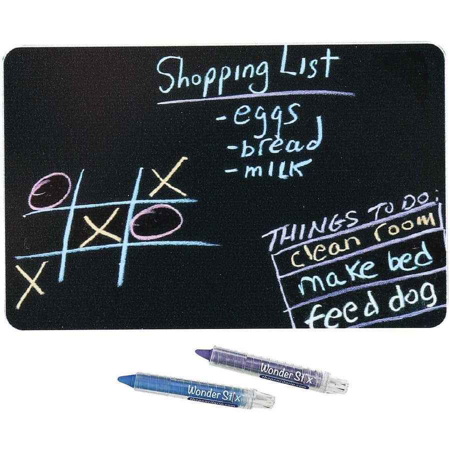 Wonder Stix Black Board Playmat Kit 12