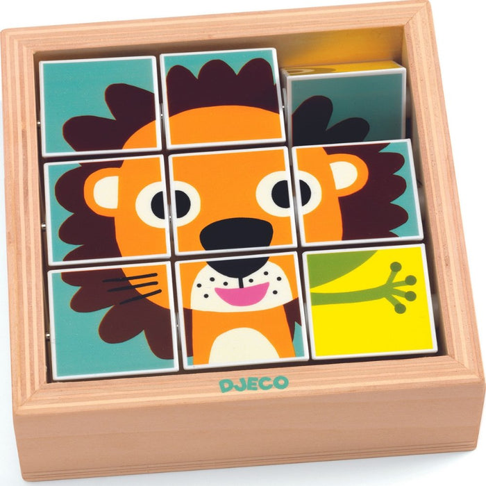 Wooden Puzzles Tournanimo - Safari Ltd®