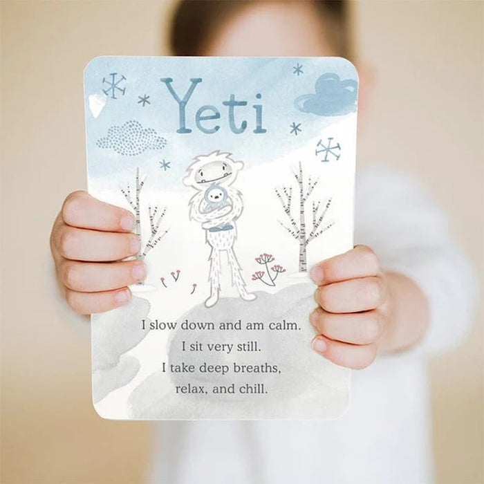 Yeti Snuggler, Board Book, and Affirmation Card - Safari Ltd®